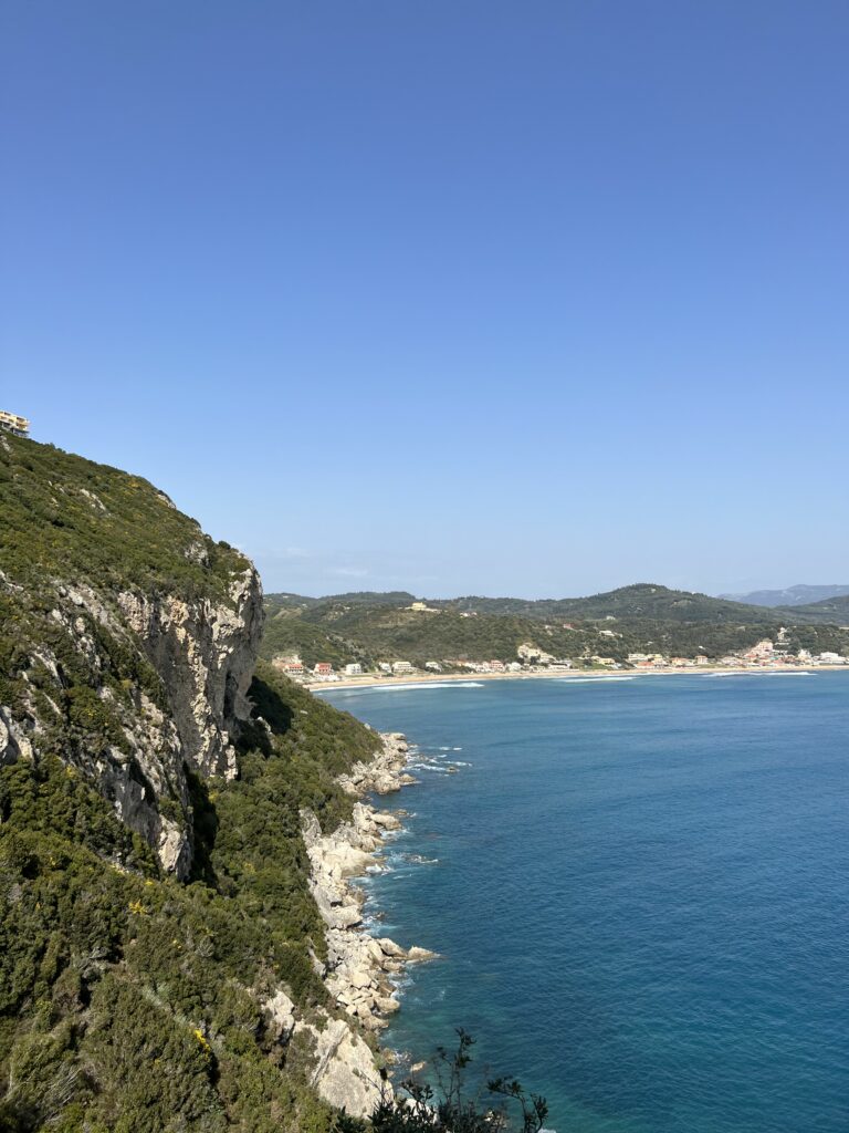 View from hike to Porto Timoni