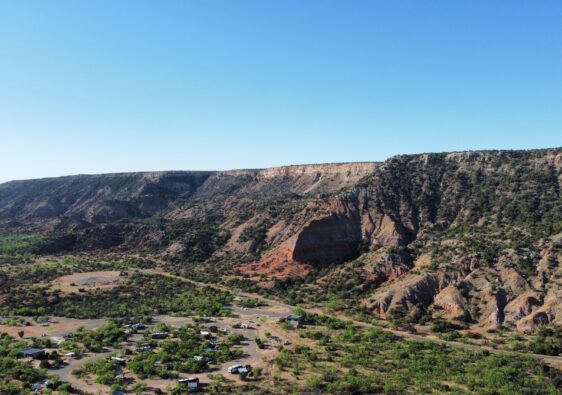 Palo Duro Canyon - Drone view