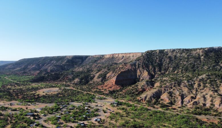 Palo Duro Canyon - Drone view